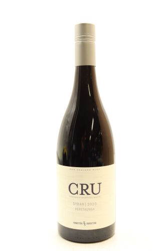 (1) 2020 Smith and Sheth 'Cru' Heretaunga Syrah, Hawke's Bay [JR16.5]