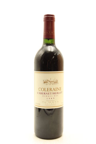 (1) 1989 Te Mata Estate Coleraine, Hawke's Bay