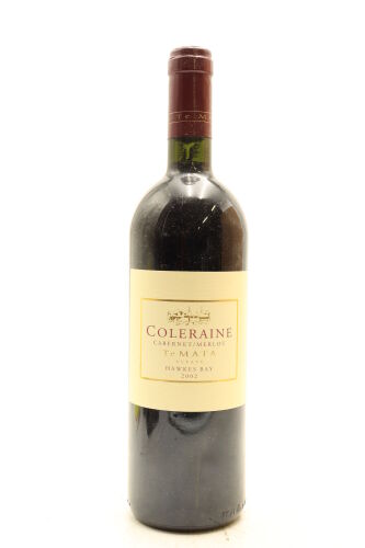 (1) 2002 Te Mata Estate Coleraine, Hawke's Bay