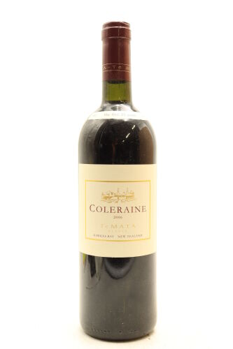 (1) 2006 Te Mata Estate Coleraine, Hawke's Bay