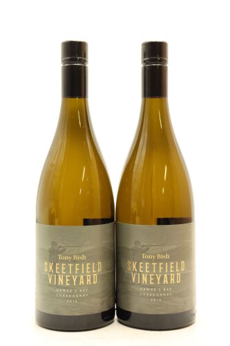 (2) 2015 Tony Bish Skeetfield Vineyard Chardonnay, Hawke's Bay [BC95]