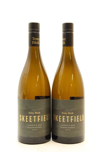(2) 2016 Tony Bish Skeetfield Vineyard Chardonnay, Hawke's Bay