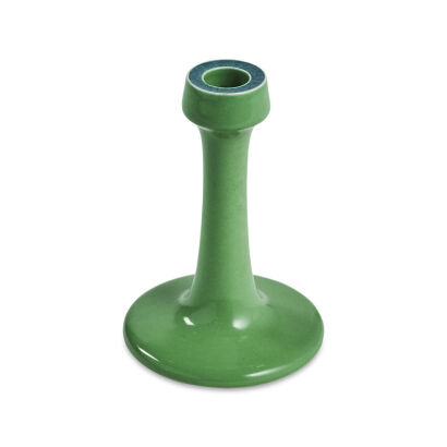 A Ruskin Pottery Candlestick
