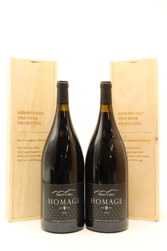 (2) 2018 Trinity Hill Homage Syrah, Gimblett Gravels 1500ml [JR16.5] [WE95]