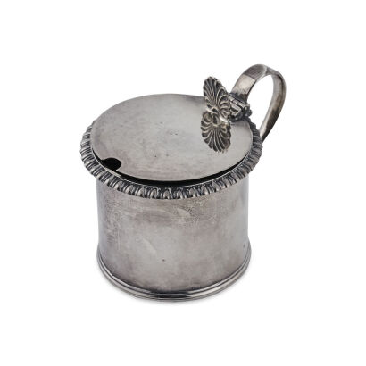 A Sterling Silver Mustard Pot