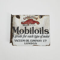 Mobil Oils Flange Sign