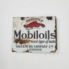 Mobil Oils Flange Sign - 2