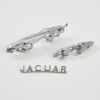 2 Jaguar Hood Ornaments and a Badge - 4