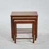 A&nbsp;Nest of Three Teak Tables by Toften M&oslash;belfabrik - 4