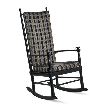 A Black 'Isabella' Rocking Chair by Karl-Axel Adolfsson for Gemla