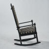 A Black 'Isabella' Rocking Chair by Karl-Axel Adolfsson for Gemla - 3