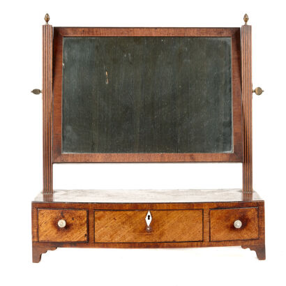A Victorian Mahogany Toilet Mirror&nbsp;