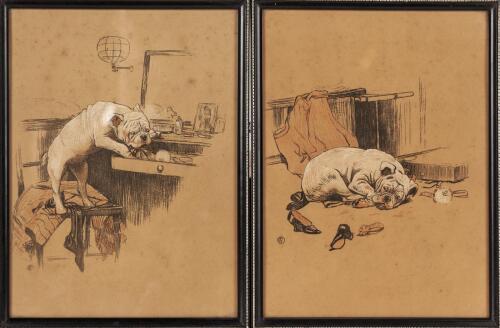 A Pair of Dog Prints