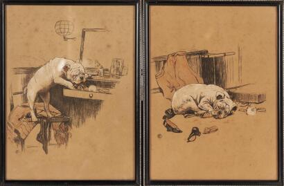 A Pair of Dog Prints