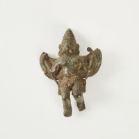 A Bronze Garuda Figure Ornament, India