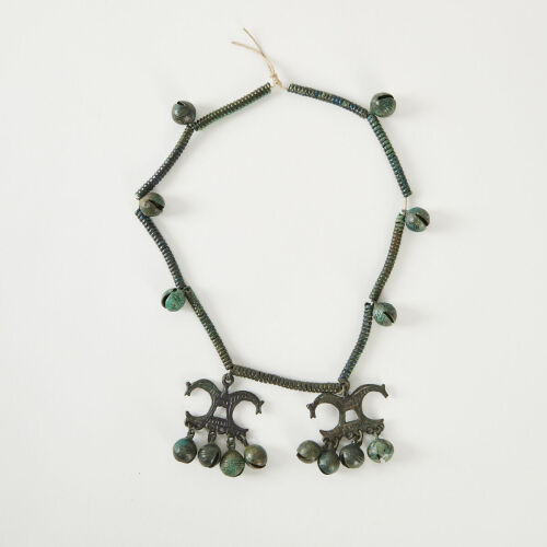 A Viking Necklace with Horse Pendants