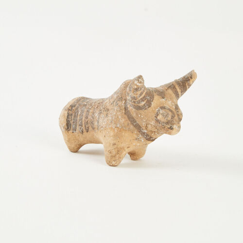 A Bronze Age Bull Figure, Harappa Culture, Indus Valley