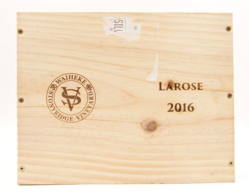 (3) 2016 Stonyridge Larose, Waiheke (OWC)