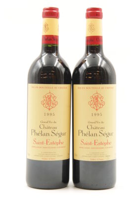 (2) 1995 Chateau Phelan Segur, Saint-Estephe
