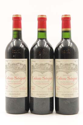 (3) 1995 Chateau Calon-Segur, Saint-Estephe