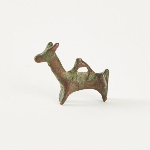 A Near Eastern Bronze Bull Amulet