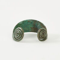 A Bronze Age Spiral Twisted Cuff Bracelet, Celtic