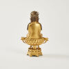 A Gilt Statue of Buddha on a Lotus Flower, China - 2