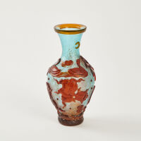 A Peking Glass Vase