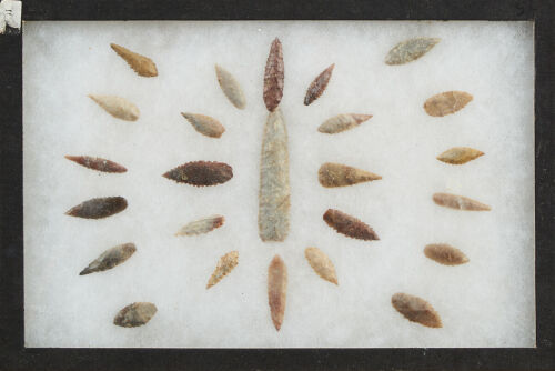 A Collection of Neolithic Arrow Heads