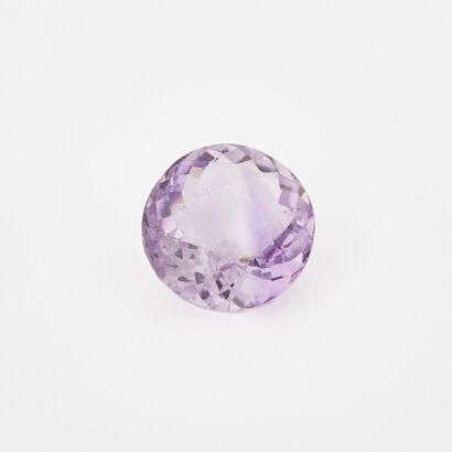 A loose 16.15ct Round Mixed cut Amethyst Gemstone