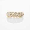 14ct Yellow Gold, 1.25ct Diamond Dress Ring