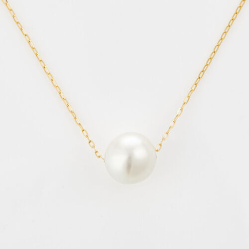18ct Yellow Gold, Burmese South Sea Pearl Necklace