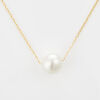 18ct Yellow Gold, Burmese South Sea Pearl Necklace