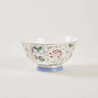 A Porcelain Famille Rose Porcelain Bowl