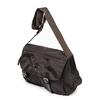 Prada Brown Nylon Messenger Flap Bag - 3