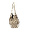 Gucci Canvas and Leather Web Princy Tote Bag - 4