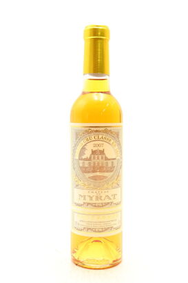 (1) 2007 Chateau de Myrat, Sauternes - Barsac, 375ml [WS96]