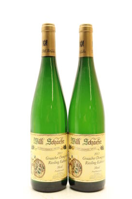 (2) 2013 Weingut Willi Schaefer Graacher Domprobst Riesling Kabinett, Mosel [JR16.5]