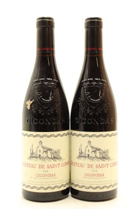 (2) 2014 Chateau de Saint Cosme Gigondas, Rhone [JR16.5] [WE93]