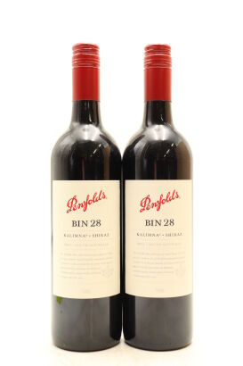 (2) 2011 Penfolds Bin 28 Kalimna Shiraz, South Australia [JR16]