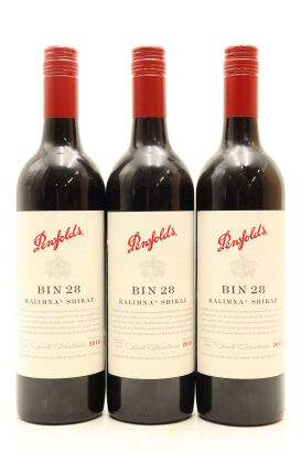 (3) 2013 Penfolds Bin 28 Kalimna Shiraz, South Australia