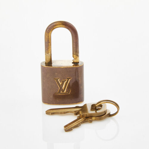 Louis Vuitton Padlock and Key