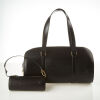 Louis Vuitton Black Epi Soufflot Bag