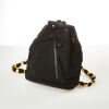 Salvatore Ferragamo, Tiered Black Grosgrain Ribbon Backpack