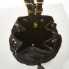 Salvatore Ferragamo, Tiered Black Grosgrain Ribbon Backpack - 2
