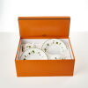 Hermès Mesclun Set of Two Cups and Saucers with Box - 2