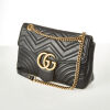 Gucci Black GG Marmont Matelassé Bag