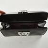 Gucci Black Patent Leather Lady Lock Clutch Bag - 2