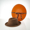 Hermès 100% Rabbit Felt Hat with Box, Size 57 - 2