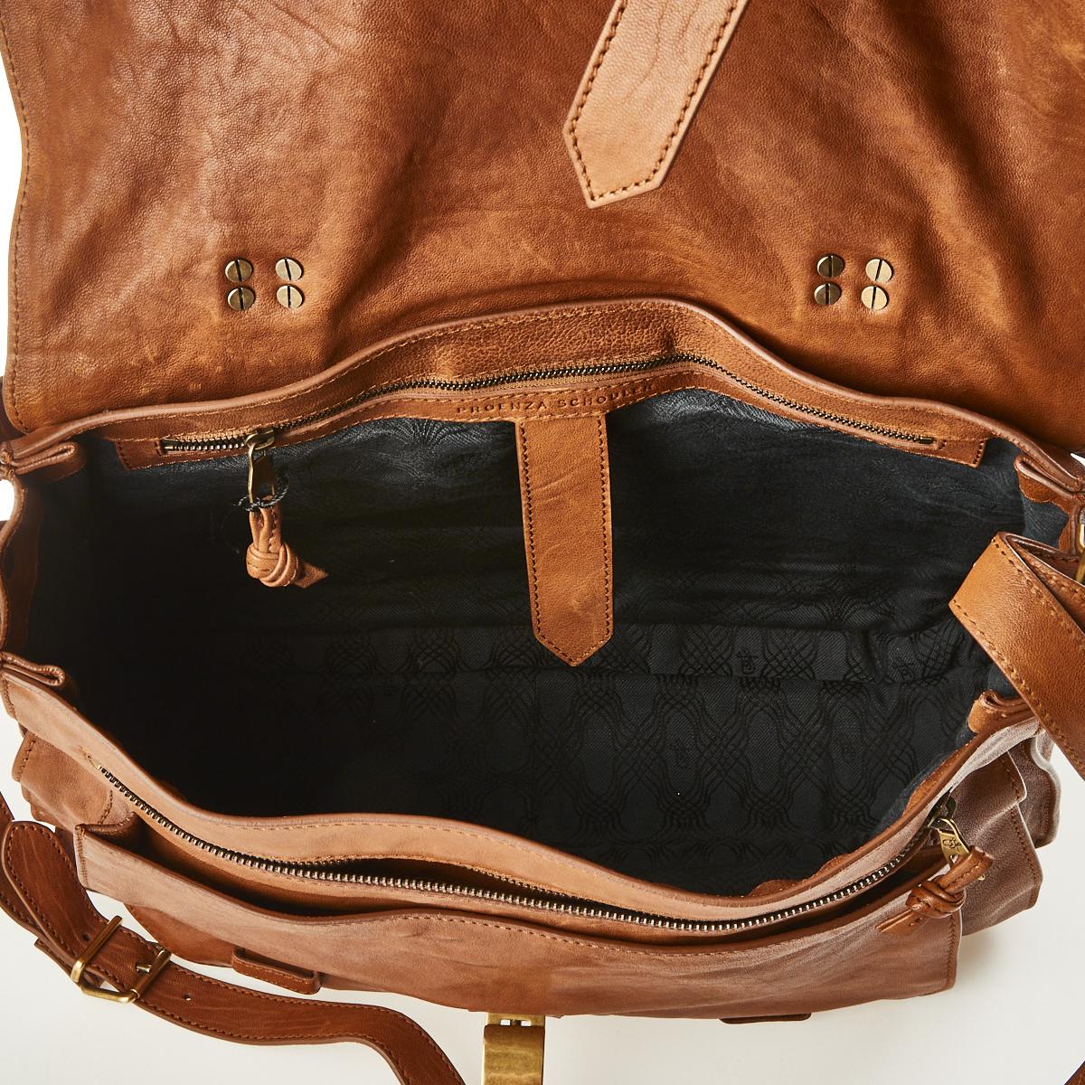 Proenza Schouler PS1 Medium Satchel Bag, Saddle
